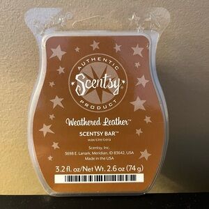 Scentsy Weathered Leather Wax Bar
